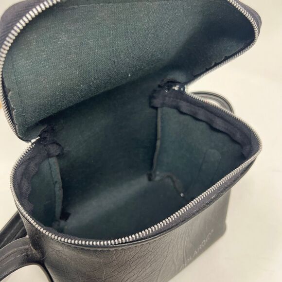 Vintage POLAROID SX70 One Step Camera Bag Black Vinyl Carrying Case Shoulder Bag - Picture 13 of 14